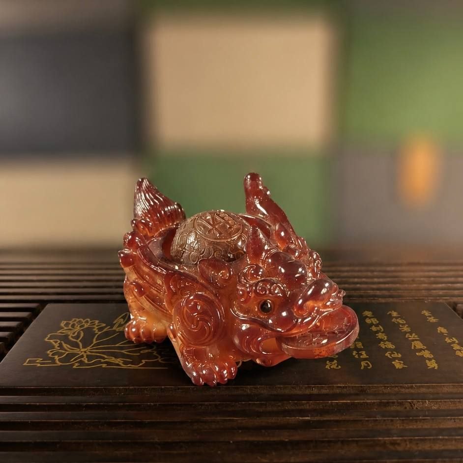 Pixiu Figurine — Colour-Changing Tea Pet